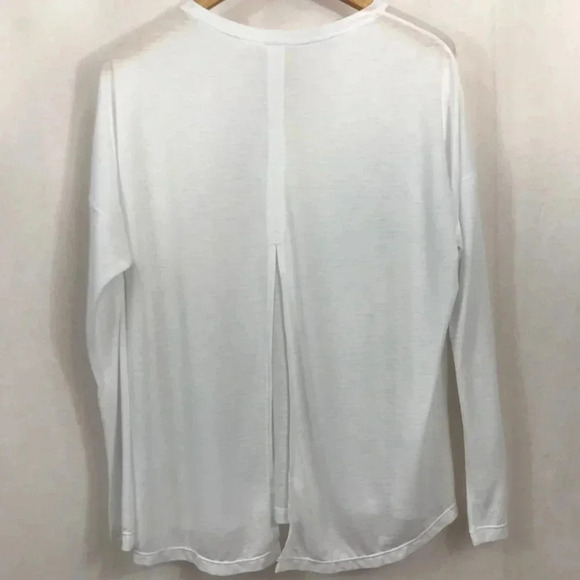 Zella Breezy Tie Back Top in White - Picture 1 of 11